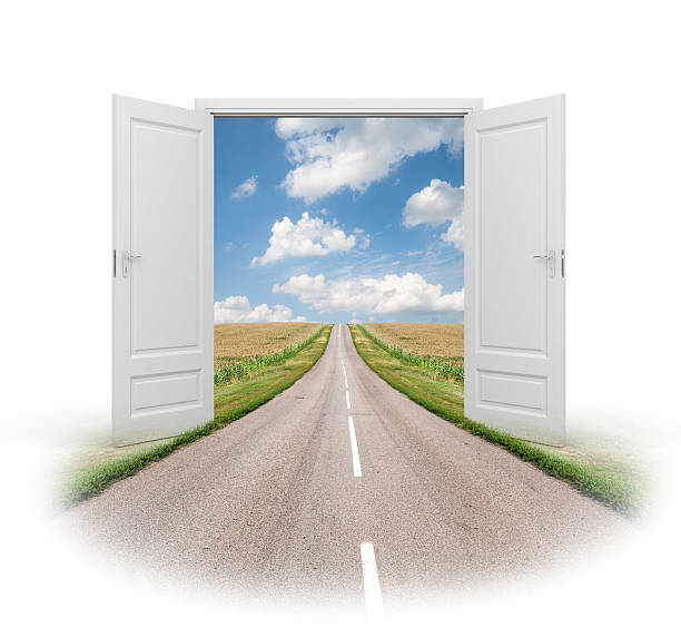 istock Door to a new reality 531800330