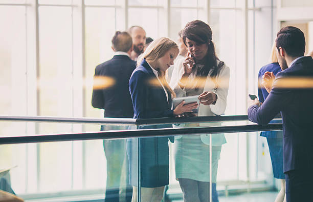 istock Business people in the lobby 531800428