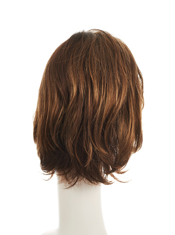 Hair Wig Over The Mannequin Head Stock Photo - Download Image Now - Adult,  Artificial, Arts Culture and Entertainment - iStock