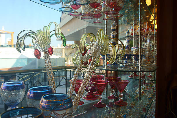 istock Eastern dishes in a store 531808395