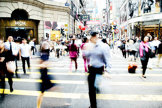 istock Shopping district, Central, Hong Kong 531808663