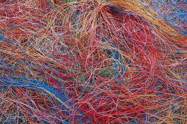 istock abstract pile yarns formed of different colors 531824861