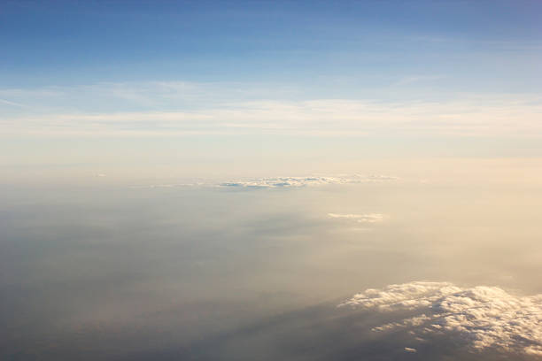 istock Sky and cloud. With light of evening. Airplane view. 531841429