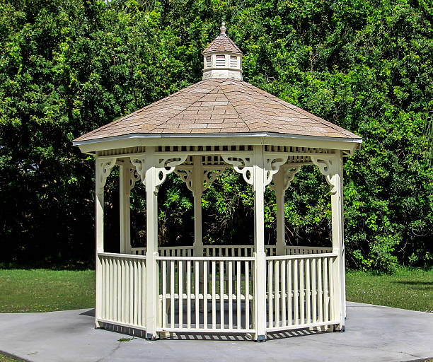 istock wooden gazebo 531841946