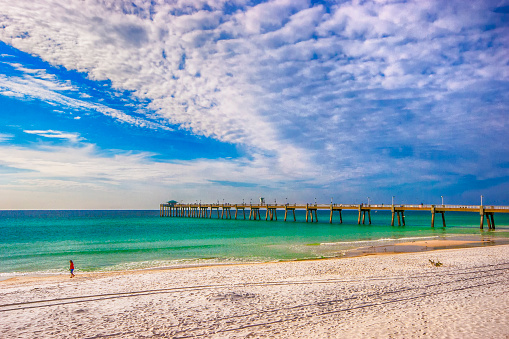 Okaloosa Island Fishing Pier and Beach in Destin, Florida