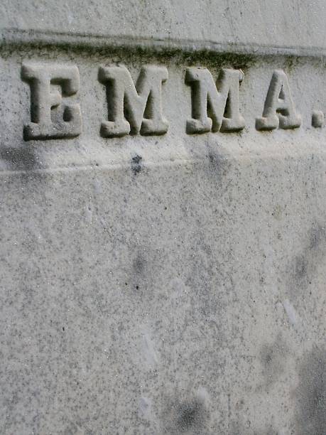 istock Tombstone engraved with Emma 531844610