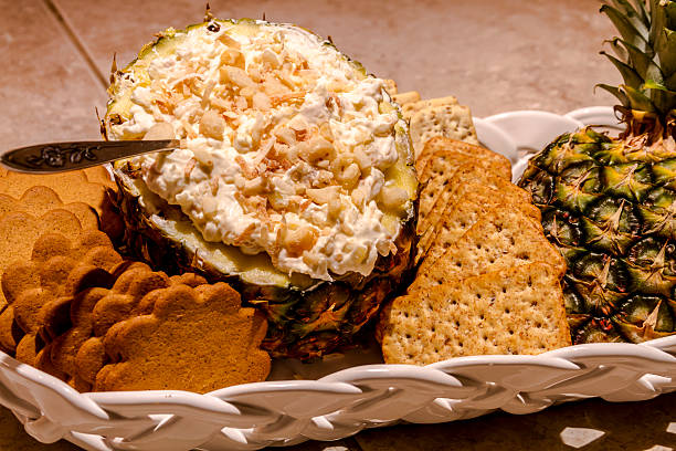istock Fresh Pineapple and Toasted Coconut Dip 531848055