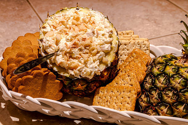 istock Fresh Pineapple and Toasted Coconut Dip 531848061
