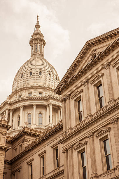 istock Michigan State capitol building in Lansing, MI 531848100