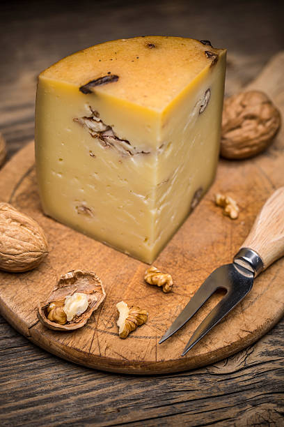 istock Piece of artisan cheese 531854224