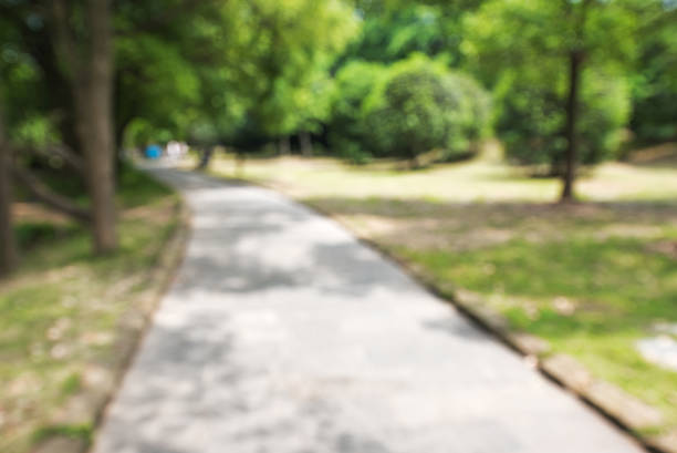 istock Defocused blur abstract background of spring park 531854436