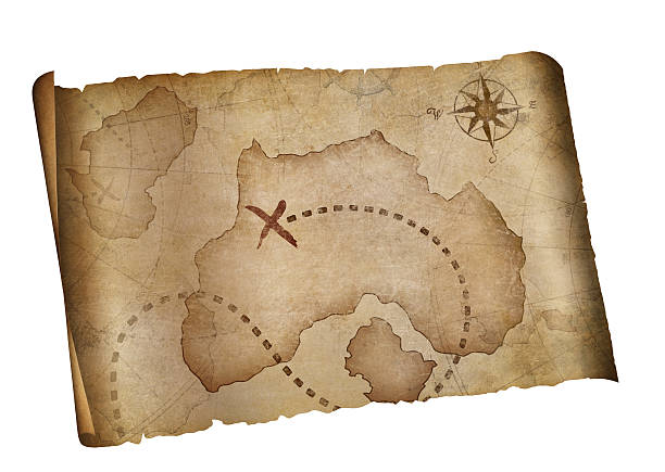 istock old pirates treasure map isolated with clipping path included 531857944