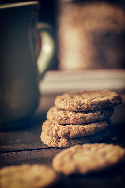 istock Home Baked Oatmeal Cookies 531860468