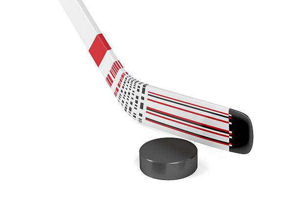 istock Ice hockey stick and puck 531860664