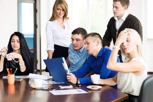 istock Young successful entrepreneurs at a business meeting 531863650
