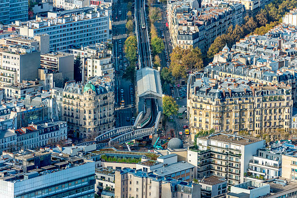 istock Rooftops, buildings and boulevards in Paris 531863797