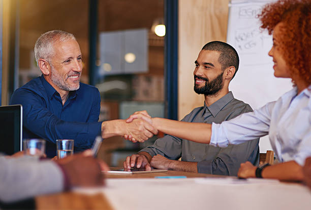 istock Collaborating to accomplish their goals 531866200