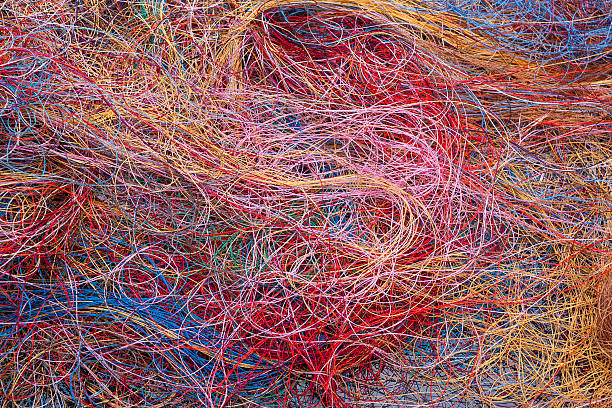 istock abstract pile yarns formed of different colors 531866797