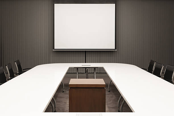 istock Business conference room in office. 531866912