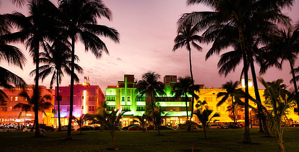 istock Ocean Drive by night, Miami 531868504