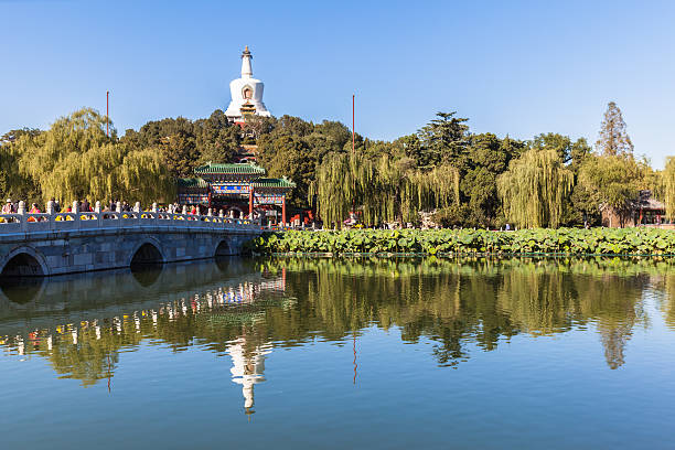 istock The white tower in Beihai Park, Beijing 531868775