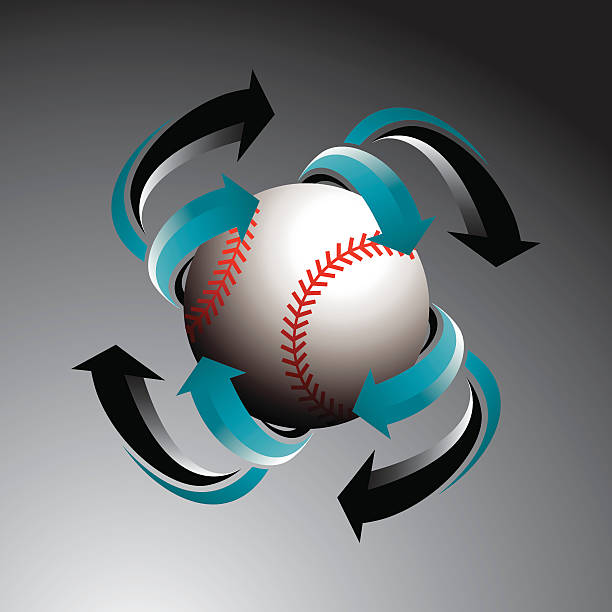 野球、矢印 - baseball baseballs ball isolated点のイラスト素材／クリップアート素材／マンガ素材／アイコン素材