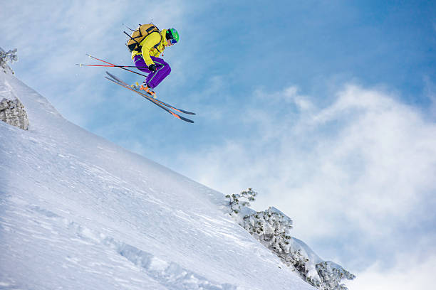 istock Male skier in snow 531869428
