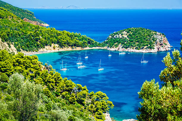 Stafilos beach, Skopelos island, Greece