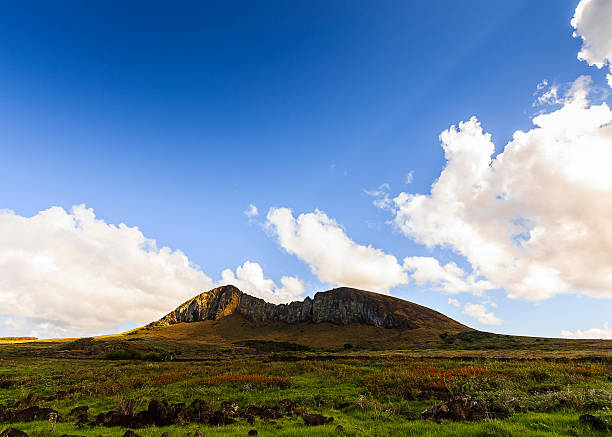 istock Rano Raraku Volcano in Easter Island, Chile 531882733
