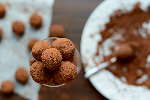 istock Truffles on Glass Stand 531885171