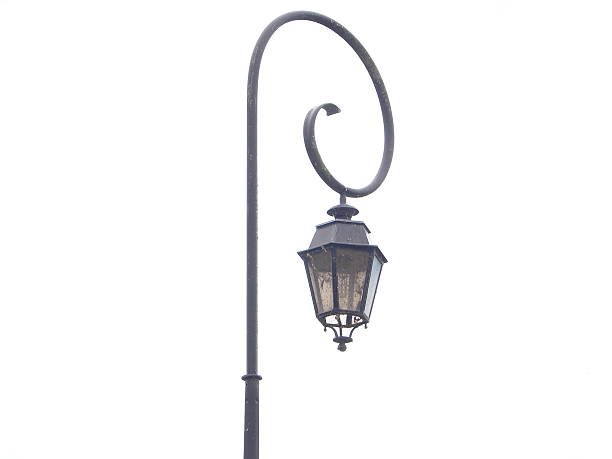 istock Wrought iron street lamp 531886411