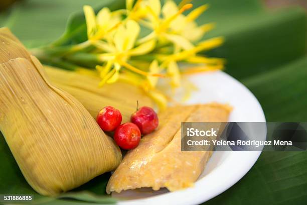 Cuban Cuisine Traditional Homemade Tamales Stock Photo - Download Image Now - Tamale - Food, Yellow, 2015