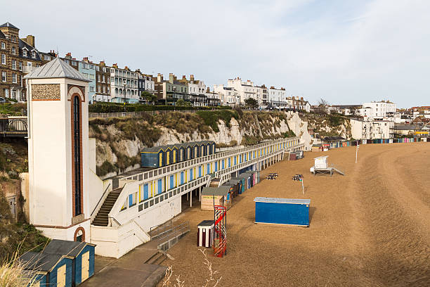 istock Braodstairs, Millennium cliff lift 531887501