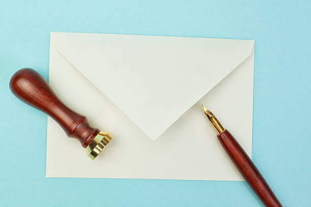 istock Stationery and office supplies postal envelope. 531900601