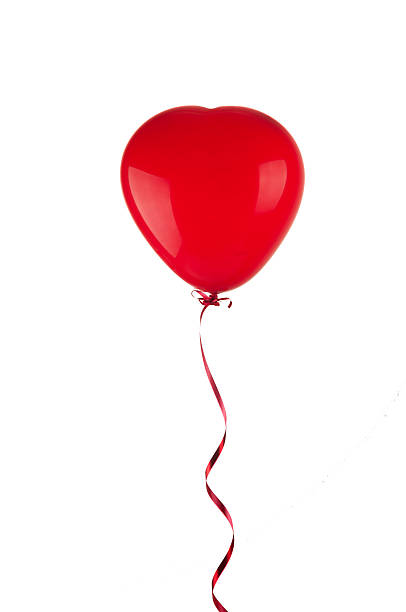 istock Red balloon in the shape of heart 531903261