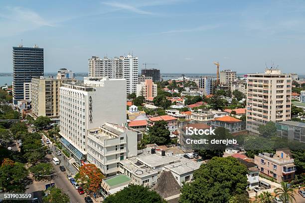 Aerial View Of Downtown Maputo Stock Photo - Download Image Now - Maputo - City, Mozambique, House