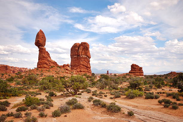 istock Balanced Rock at Arches National Park, Utah 531904281