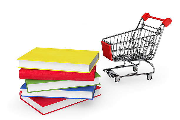 istock Many books on shopping cart 531905963
