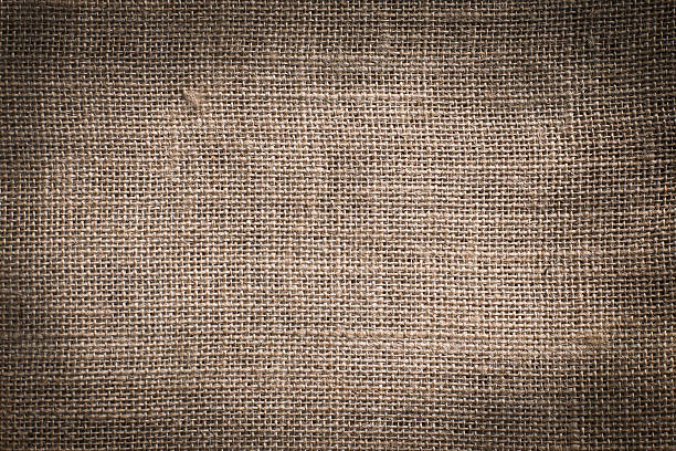 istock Closeup of brown sack textured surface 531911920