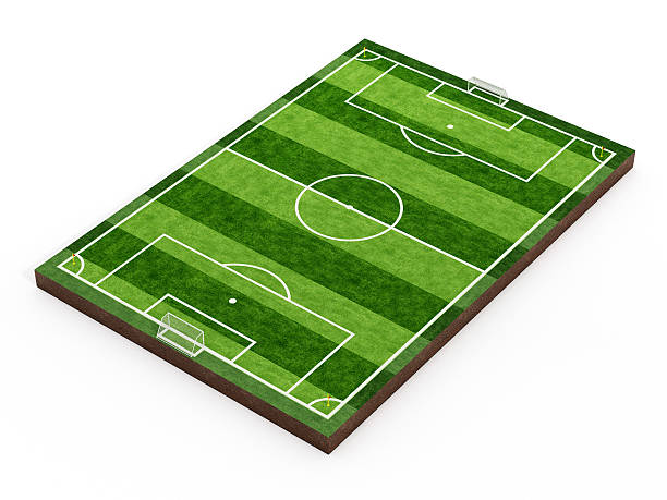 istock Soccer field and players 531912896