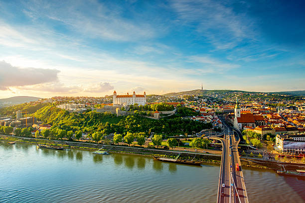 istock Bratislava cityscape view on the old town 531913550