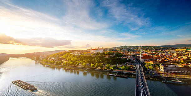 istock Bratislava cityscape view on the old town 531913766