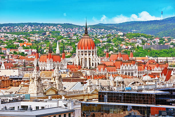 istock View of Budapest and Parliament . 531915470