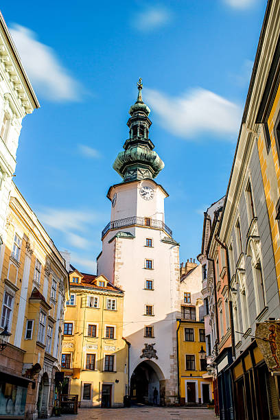istock St. Michaels watch tower in Bratislava city 531915480