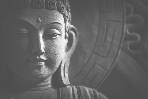little buddha - buddha image stock-fotos und bilder