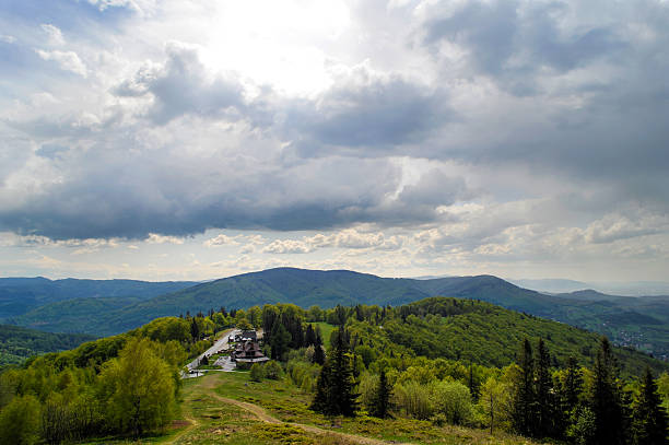 istock mountain landscape with clouds after storm 531918048