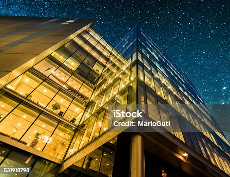 istock Offices at night 531918798