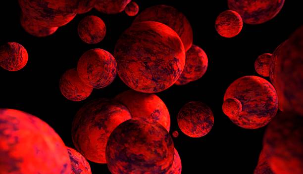 istock Large group of  orbs or spheres. 531919606