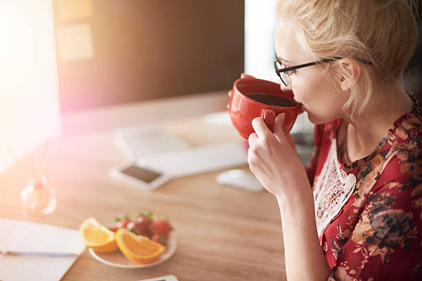 istock Best way for start day in the office 531919756