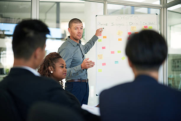 istock He's a true leader to the team 531923926